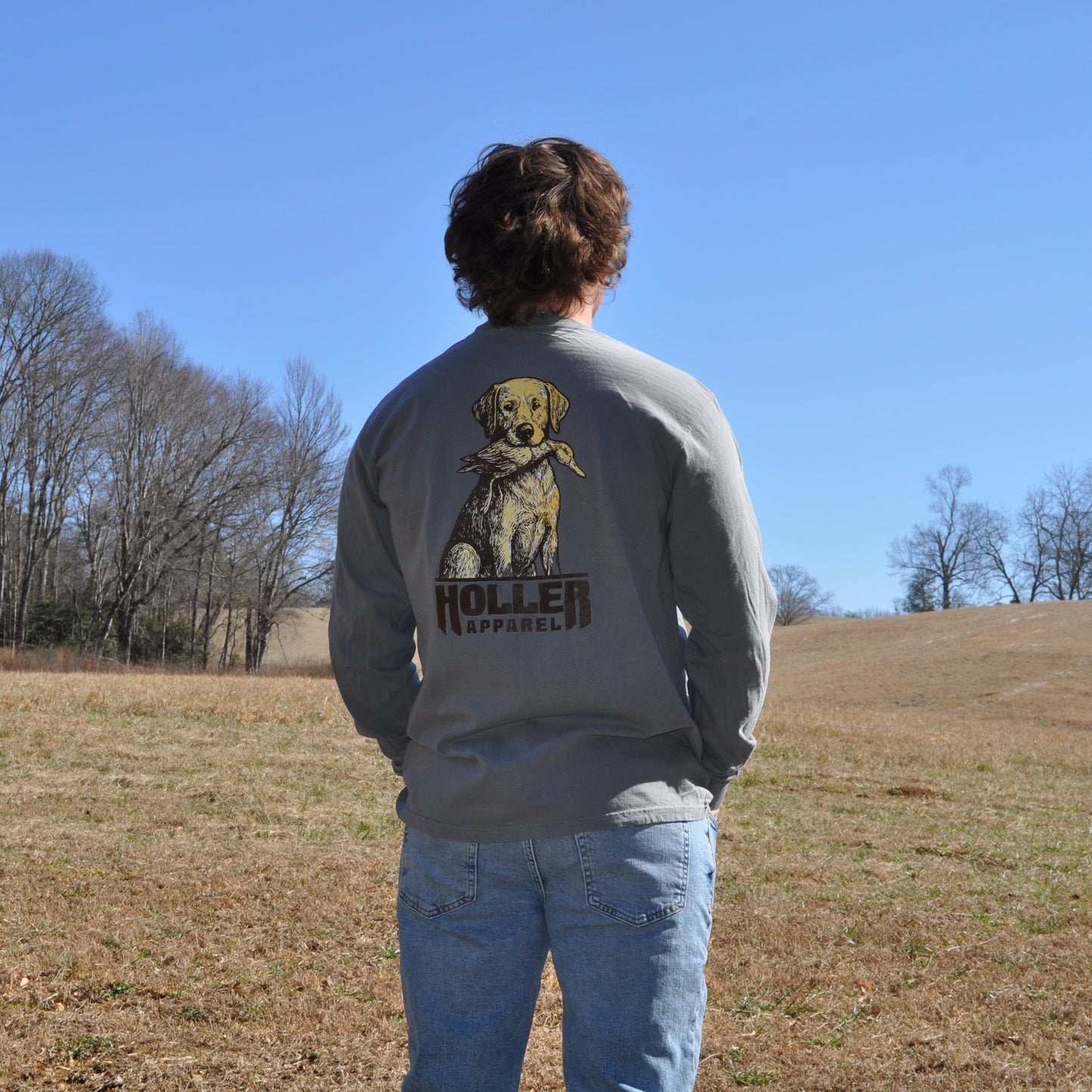 The Retriever Long Sleeve Pocket Tee