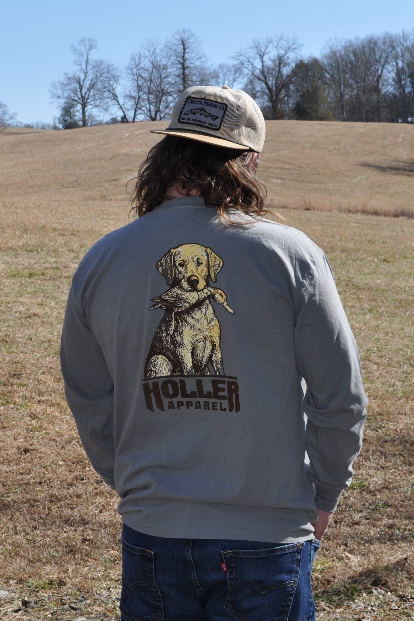The Retriever Long Sleeve Pocket Tee