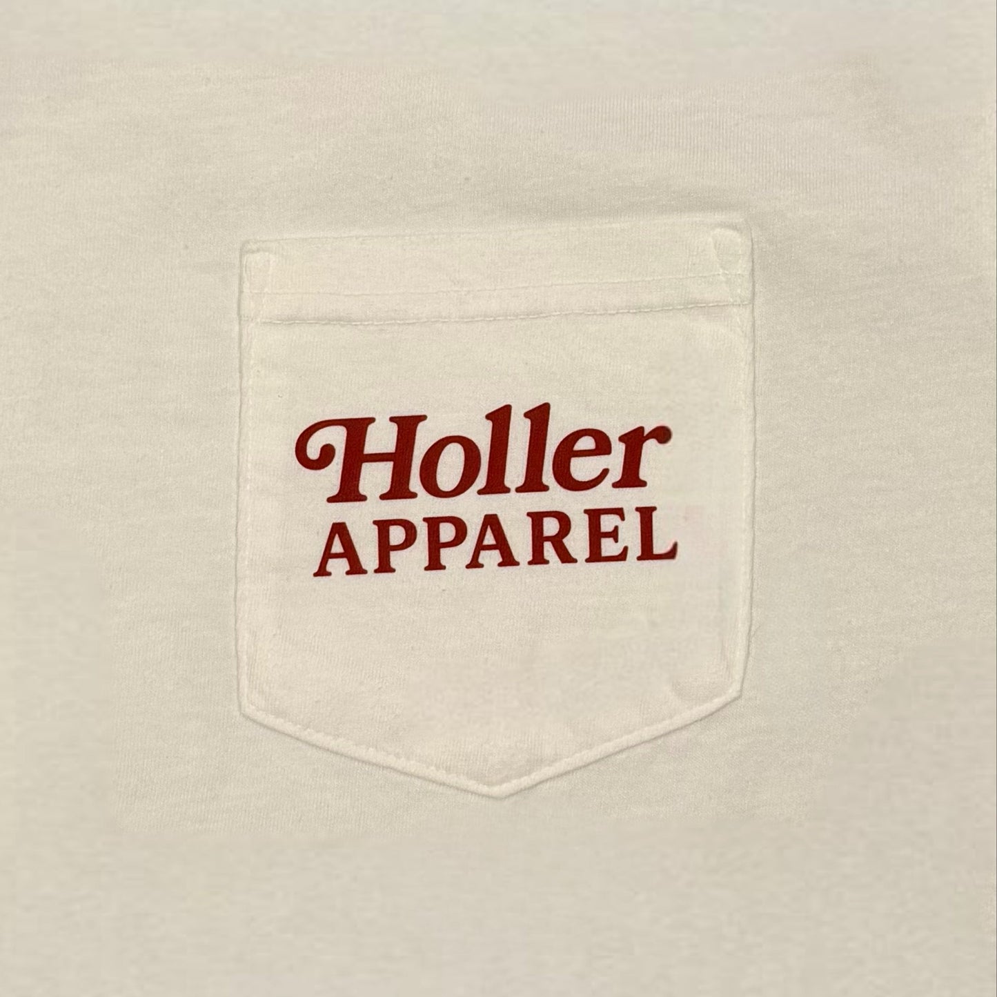Holler Apparel Brewing Long Sleeve Pocket Tee