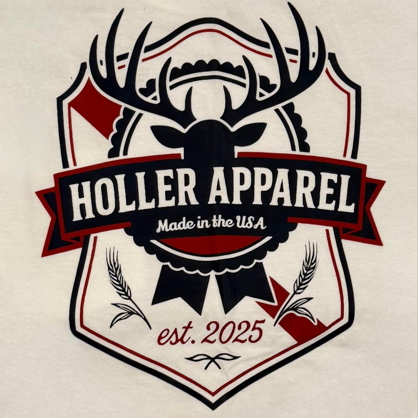 Holler Apparel Brewing Long Sleeve Pocket Tee